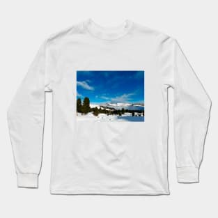 Bright and blue Long Sleeve T-Shirt